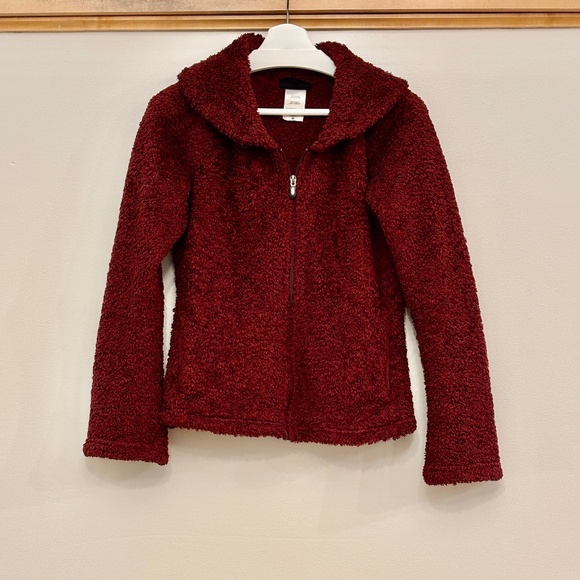 VINTAGE PATAGONIA Synchilla Curly-Q cardigan jacket fleece M - Picture 2 of 8